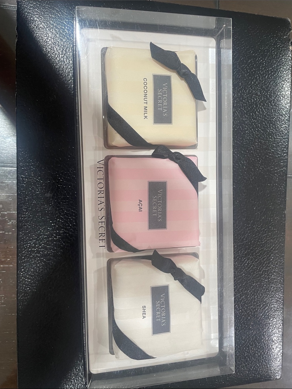 Victoria's Secret Pink, Cream & White Decorative Soap Set